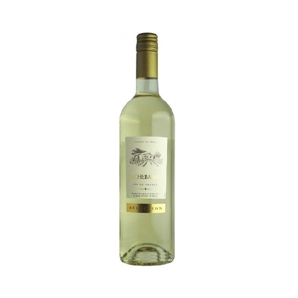 ARDECHE Richebaron vin de France Blanc białe